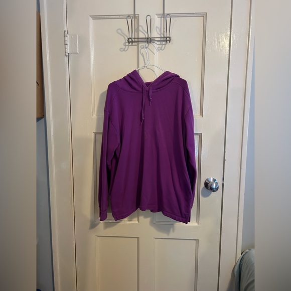 Victoria’s Secret pink Purple Hoodie Medium - Picture 2 of 9